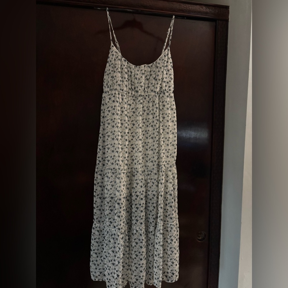 Altar’d State Blue/White Floral Dress (S)